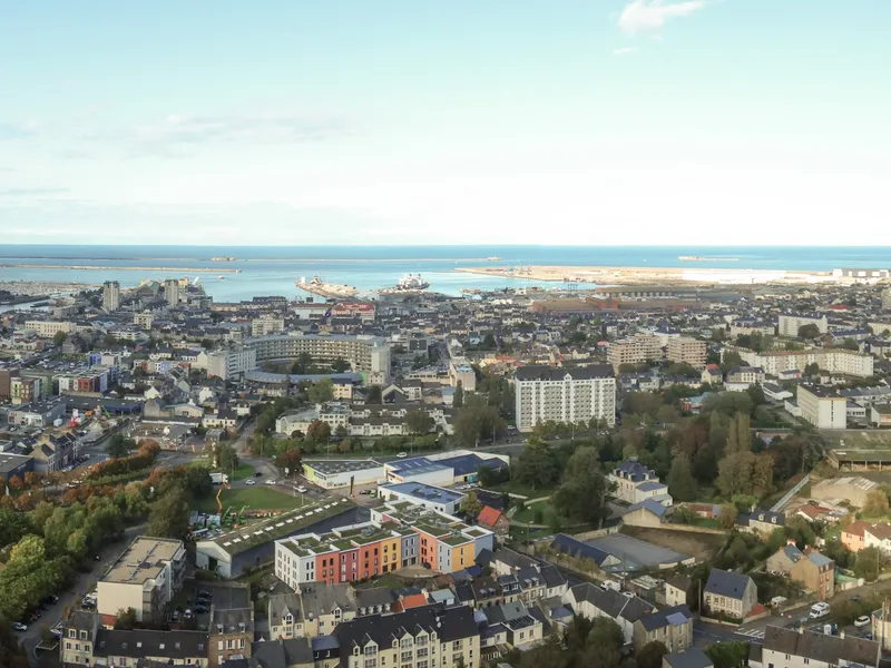 Vue de Cherbourg-en-Cotentin - coaching orientation scolaire