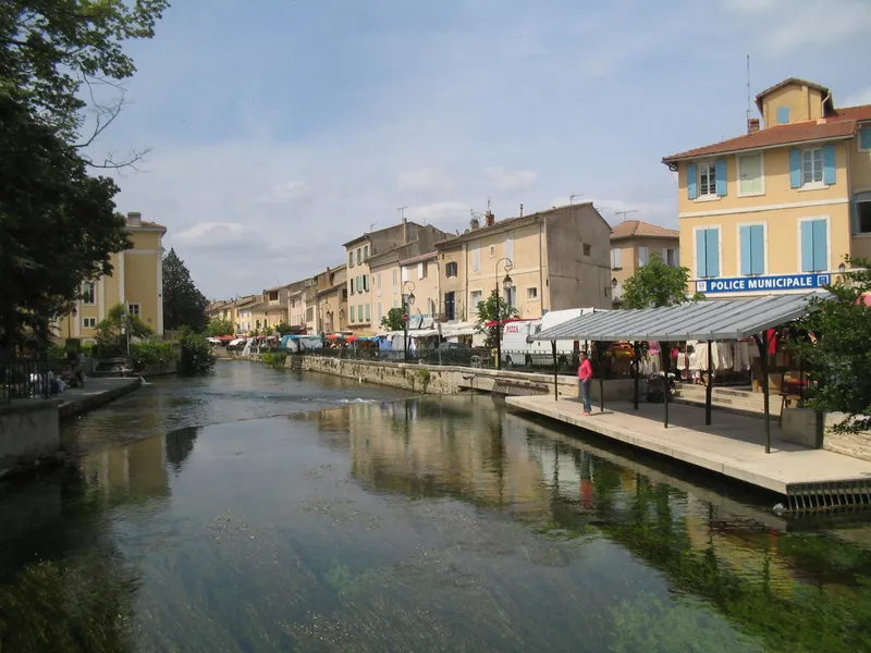 Vue de L'Isle-sur-la-Sorgue - coaching orientation scolaire