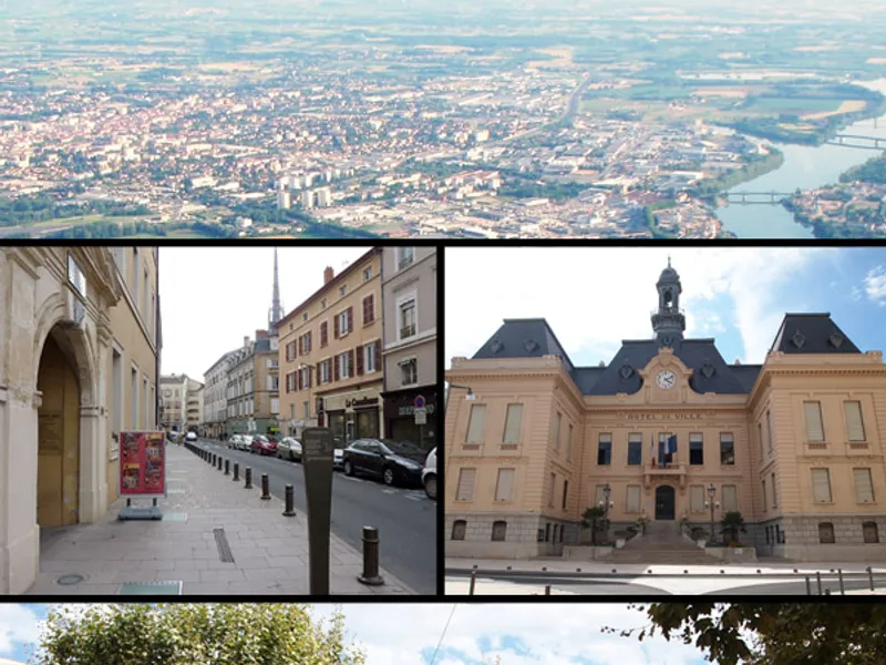 Vue de Villefranche-sur-Saône - coaching orientation scolaire